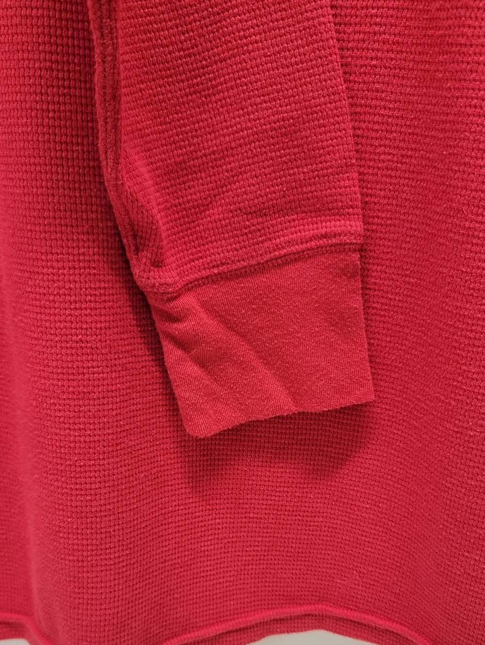 Polo by Ralph Lauren Red V-Neck Sweater with Navy Pony Men's Sz Medium